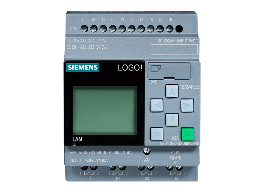 Siemens logo 12. Siemens logo 12/24rce. Siemens logo 6ed1052-1hb08-0ba0. Siemens logo 230rce. • Контроллер logo! 12/24 RCE - 6ed1052-1md08-0ba1.