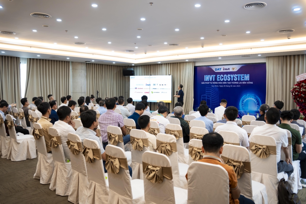 Giới thiệu hệ sinh thái INVT và DAT tại sự kiện