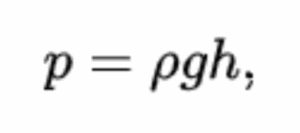 Công thức tính Áp suất chất lỏng