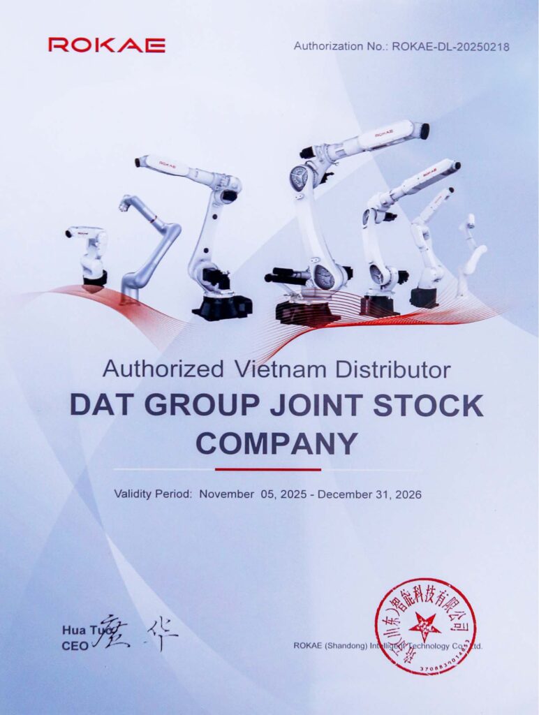 Nhà phân phối ủy quyền ROKAE Robotics tại Việt Nam