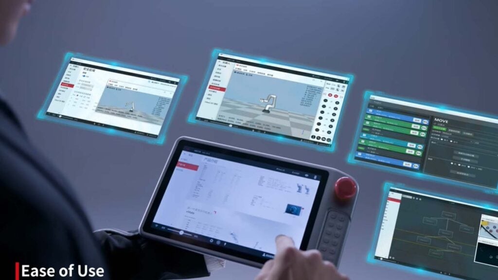 Robot ROKAE vận hành