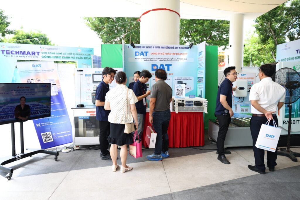 DAT GROUP TẠI TECHMART 2026 - TỪ ÁP LỰC CHI PHÍ NĂNG LƯỢNG ĐẾN NHỮNG LỜI GIẢI THIẾT THỰC CHO NHÀ MÁY VÀ NÔNG NGHIỆP 2 techmart h6 dat group tai techmart 2026 tu ap luc chi phi nang luong den nhung loi giai thiet thuc cho nha may va nong nghiep DAT GROUP TẠI TECHMART 2026 - TỪ ÁP LỰC CHI PHÍ NĂNG LƯỢNG ĐẾN NHỮNG LỜI GIẢI THIẾT THỰC CHO NHÀ MÁY VÀ NÔNG NGHIỆP