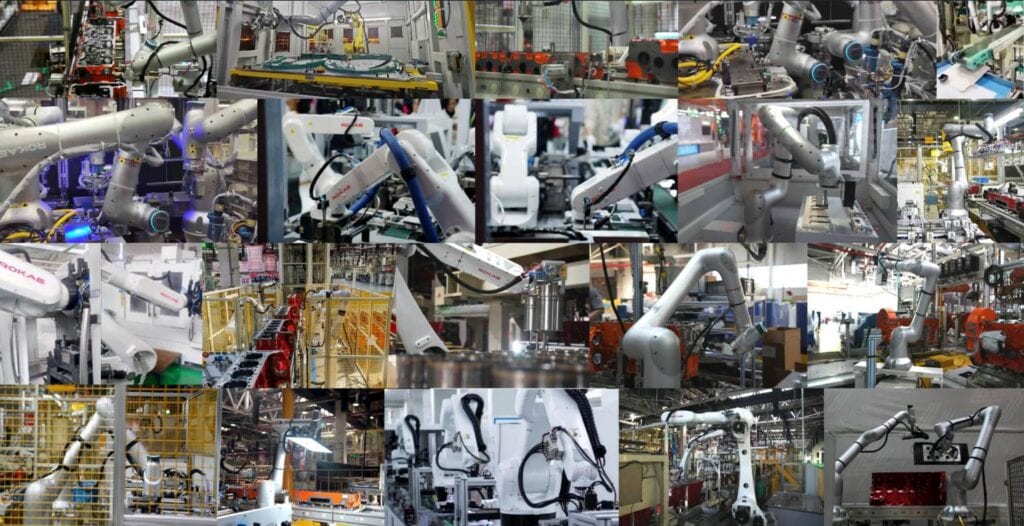Vì sao nhiều nhà máy lựa chọn robot ROKAE cho dây chuyền sản xuất? 3 ung dung robot rokae