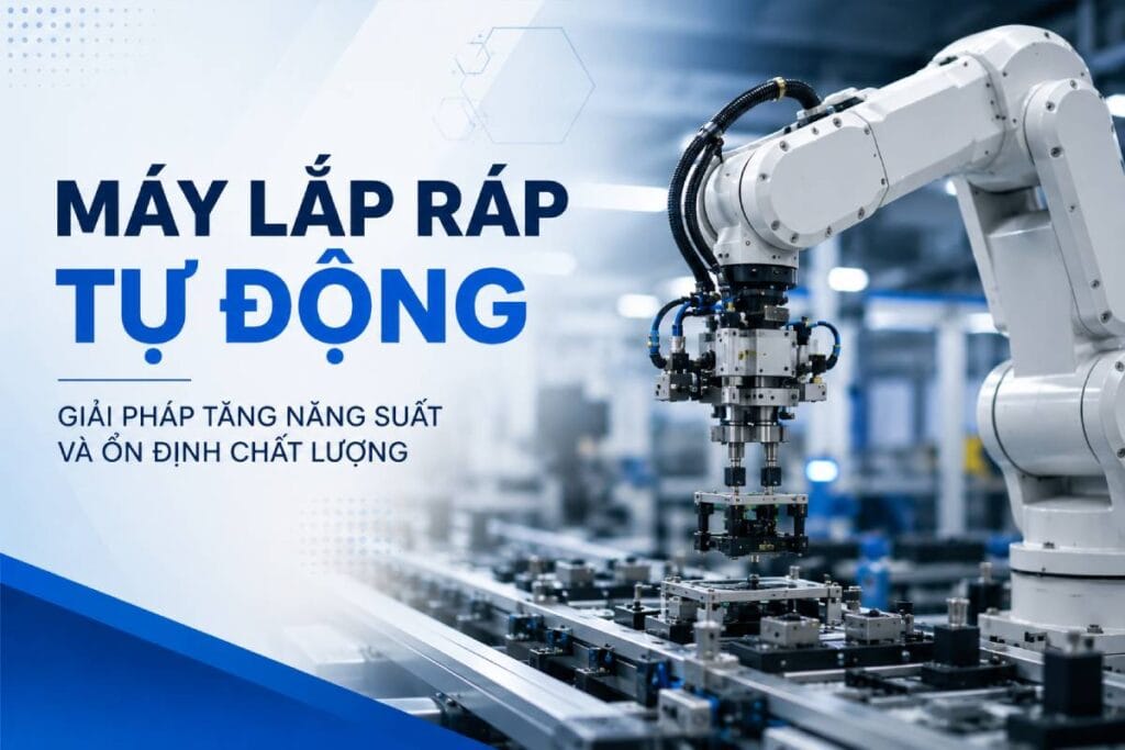 Máy Lắp Ráp Tự Động: Giải Pháp Tăng Năng Suất Và Ổn Định Chất Lượng Sản Xuất 1 may lap rap tu dong may lap rap tu dong giai phap tang nang suat va on dinh chat luong san xuat Máy Lắp Ráp Tự Động: Giải Pháp Tăng Năng Suất Và Ổn Định Chất Lượng Sản Xuất