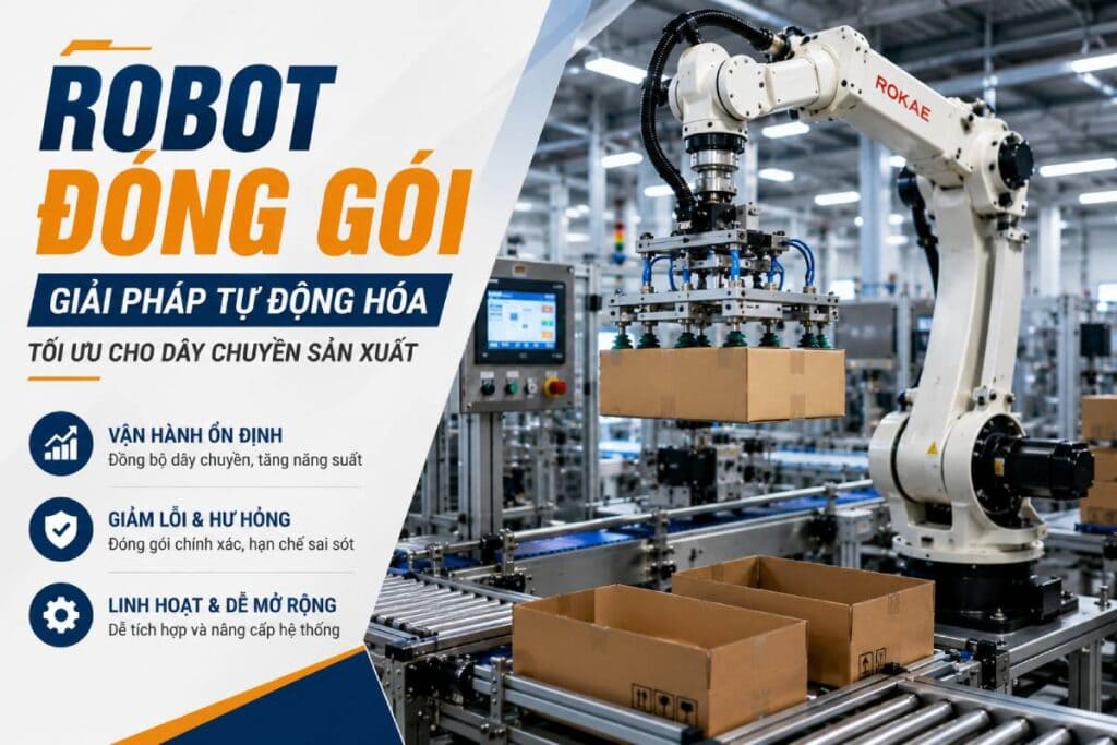 Robot Đóng Gói: Giải Pháp Tự Động Hóa Tối Ưu Cho Dây Chuyền Sản Xuất 1 robot dong goi robot dong goi giai phap tu dong hoa toi uu cho day chuyen san xuat Robot Đóng Gói: Giải Pháp Tự Động Hóa Tối Ưu Cho Dây Chuyền Sản Xuất