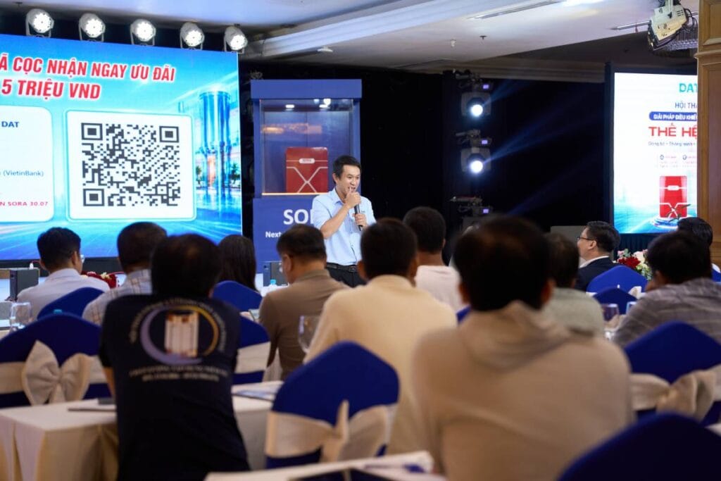 DAT Group ra mắt tủ điều khiển thang máy SORA tại Hội thảo “Giải pháp điều khiển thang máy đồng bộ thế hệ mới” 5 hvu07459 dat group ra mat tu dieu khien thang may sora tai hoi thao giai phap dieu khien thang may dong bo the he moi DAT Group ra mắt tủ điều khiển thang máy SORA tại Hội thảo “Giải pháp điều khiển thang máy đồng bộ thế hệ mới”