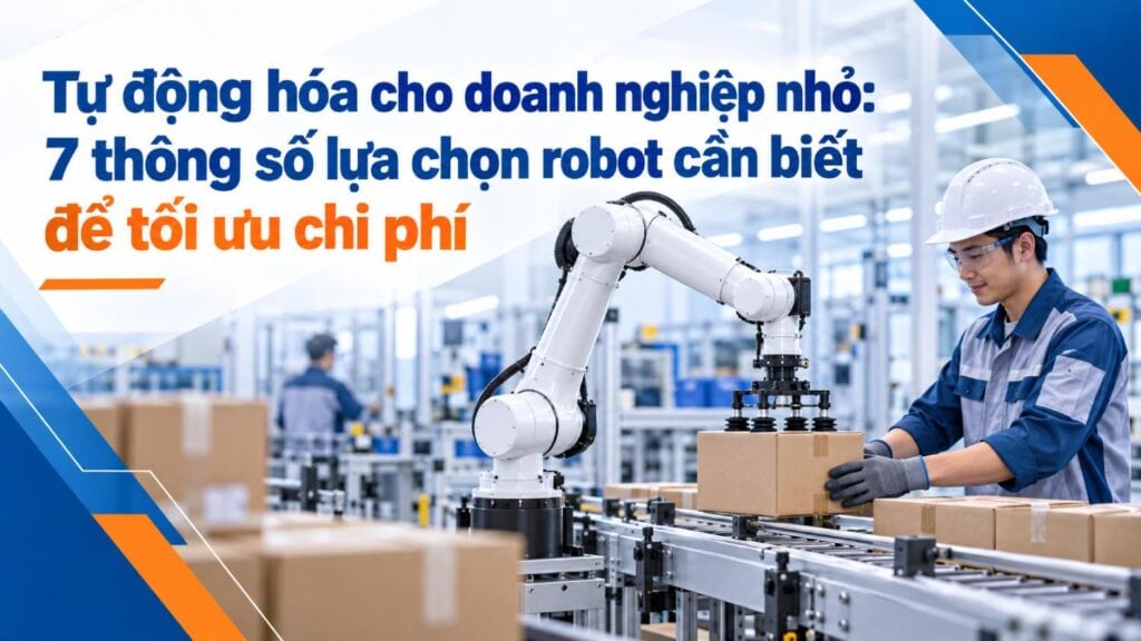 Tự động hóa nhà máy cho SME và Thông số lựa chọn robot 1 Tự động hóa cho doanh nghiệp vừa và nhỏ