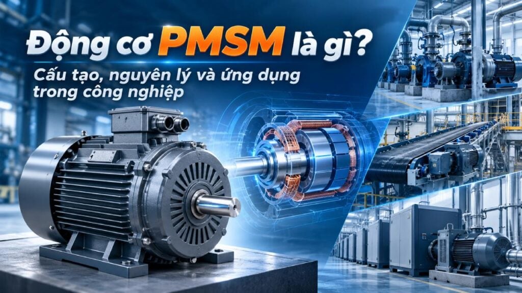 Động cơ PMSM là gì? Ứng dụng Permanent Magnet Synchronous Motor trong công nghiệp 1 Permanent Magnet Synchronous Motor