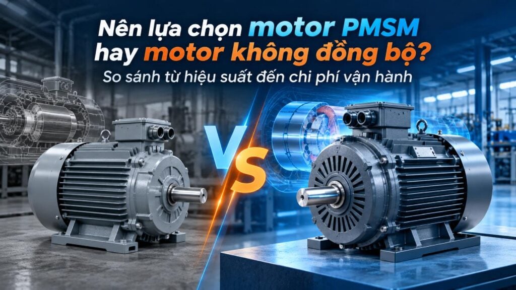 Nên lựa chọn motor PMSM hay motor không đồng bộ? So sánh từ hiệu suất đến chi phí vận hành 1 bia web laeg 2 nen lua chon motor pmsm hay motor khong dong bo so sanh tu hieu suat den chi phi van hanh Nên lựa chọn motor PMSM hay motor không đồng bộ? So sánh từ hiệu suất đến chi phí vận hành