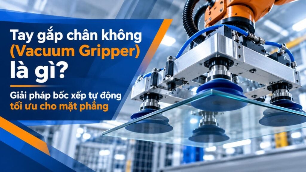 Tay gắp chân không (Vacuum Gripper): Cấu tạo, nguyên lý và ứng dụng 1 Vacuum Gripper