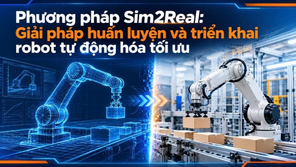 Sim2Real là gì? Phương pháp chuyển giao mô phỏng tự động hóa 1 Simulation to Reality