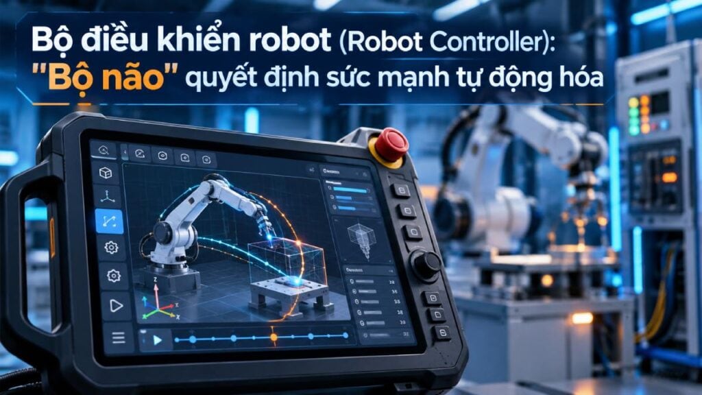 Bộ điều khiển robot (Robot Controller): Thành phần và nguyên lý 1 bộ điều khiển robot