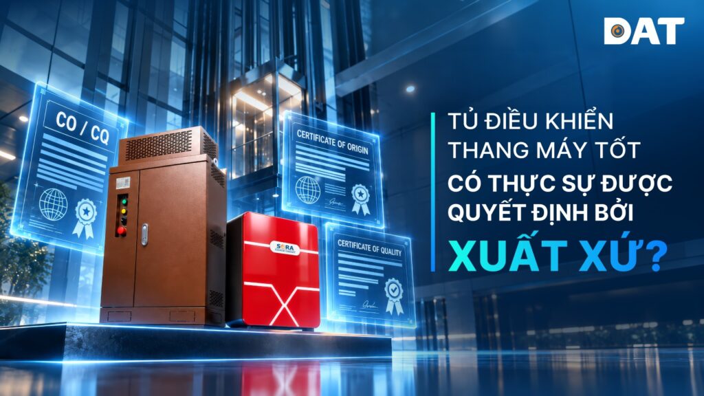 TỦ ĐIỀU KHIỂN THANG MÁY TỐT CÓ THỰC SỰ ĐƯỢC QUYẾT ĐỊNH BỞI XUẤT XỨ? 1 Hình ảnh tủ SORA
