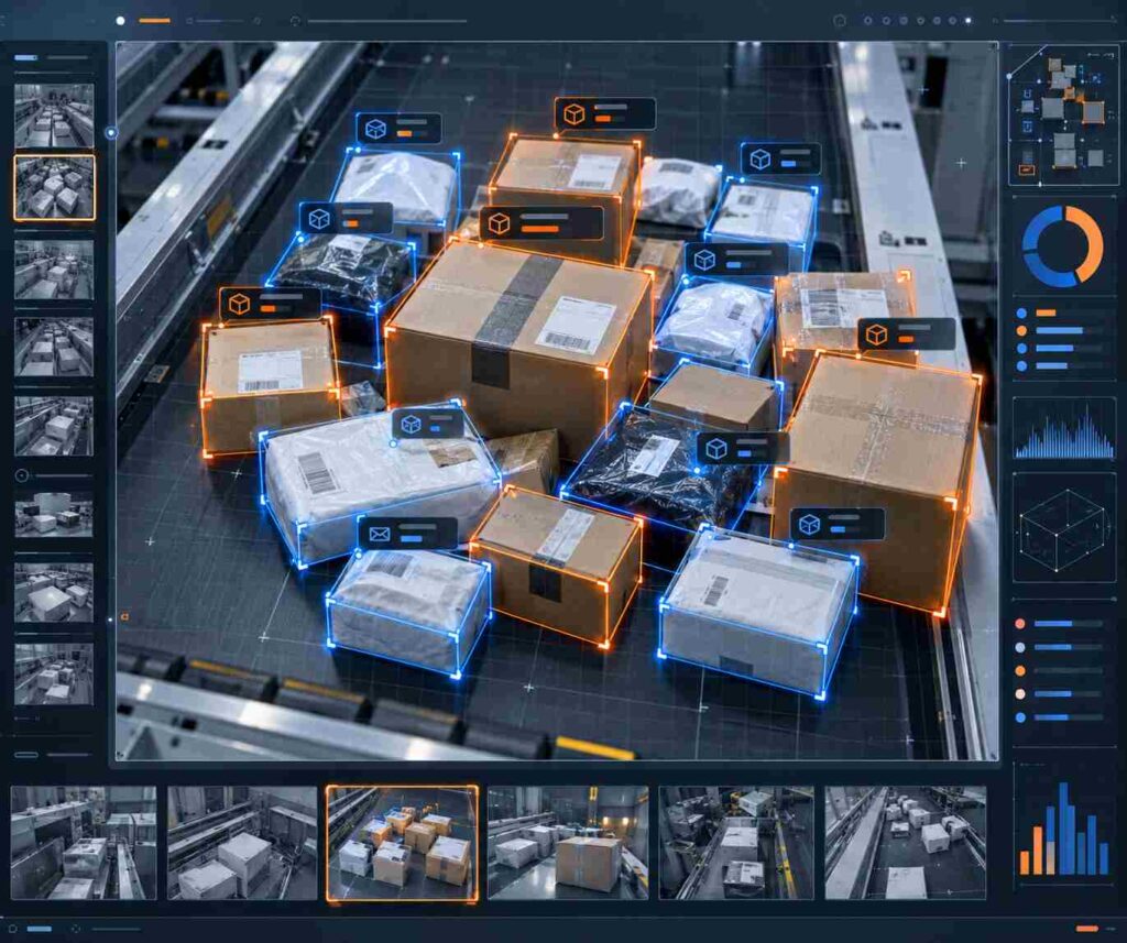 Robot cho dây chuyền nhiều SKU: Giải pháp tối ưu hiệu suất phân loại trong Logistics 1 phan tich ai tu dong khoanh vung ma hang hon hop robot cho day chuyen nhieu sku giai phap toi uu hieu suat phan loai trong logistics Robot cho dây chuyền nhiều SKU: Giải pháp tối ưu hiệu suất phân loại trong Logistics
